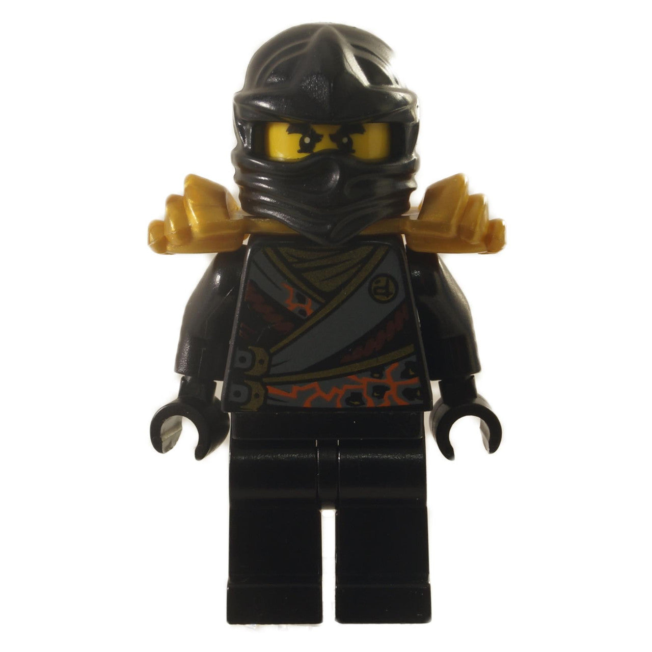 LEGO Minifigurka Cole - njo139 - njo139new (přední pohled na aktualizovaný design)