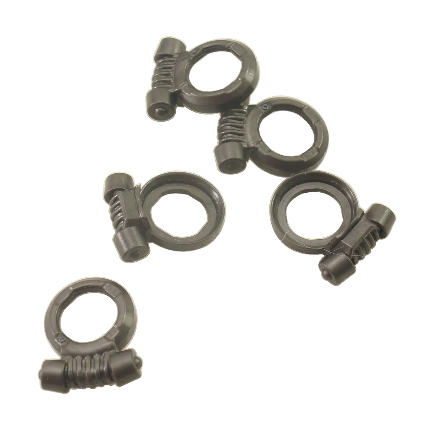 Pearl dark gray LEGO® minifigure scuba regulator breathing apparatus part 24135