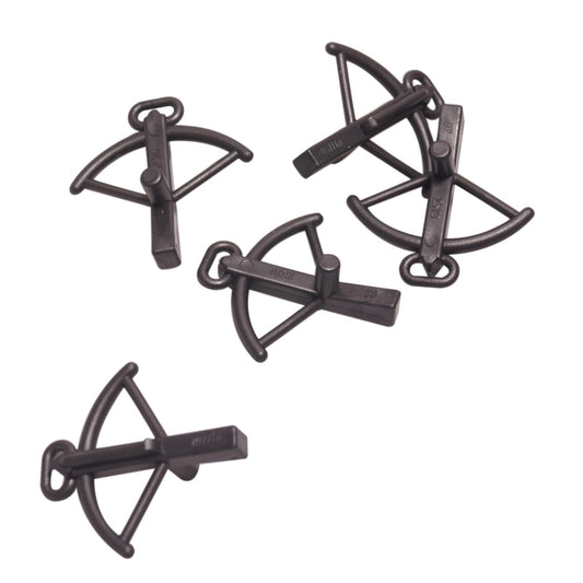 LEGO® minifigure crossbow weapon accessory part 2570 pearl dark gray