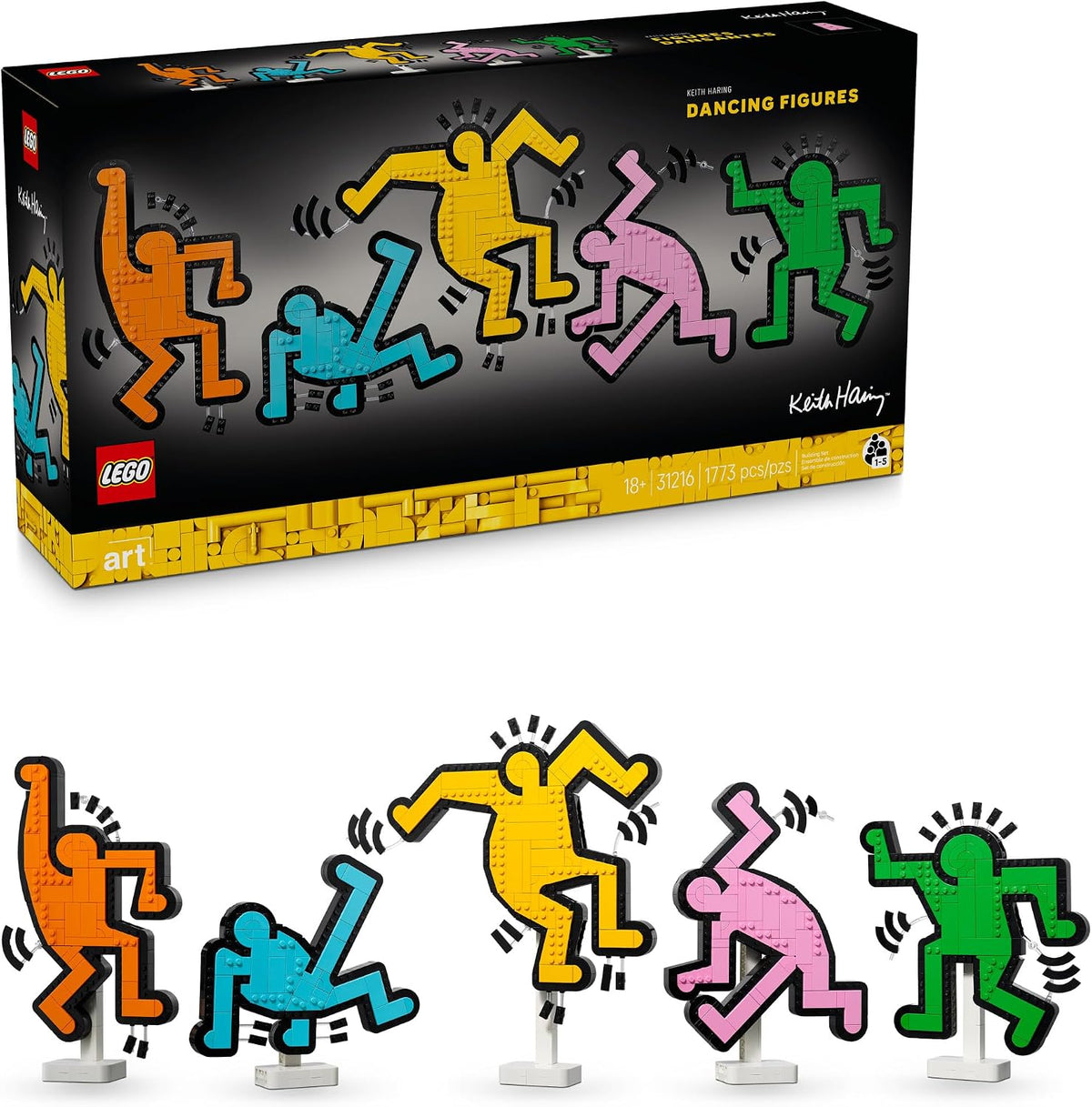Keith Haring – Dancing Figures 31216
