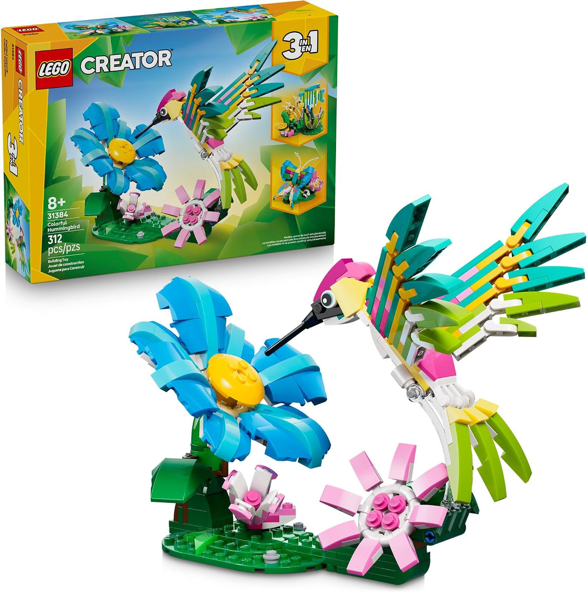 Wild Animals: Colorful Hummingbird 31384