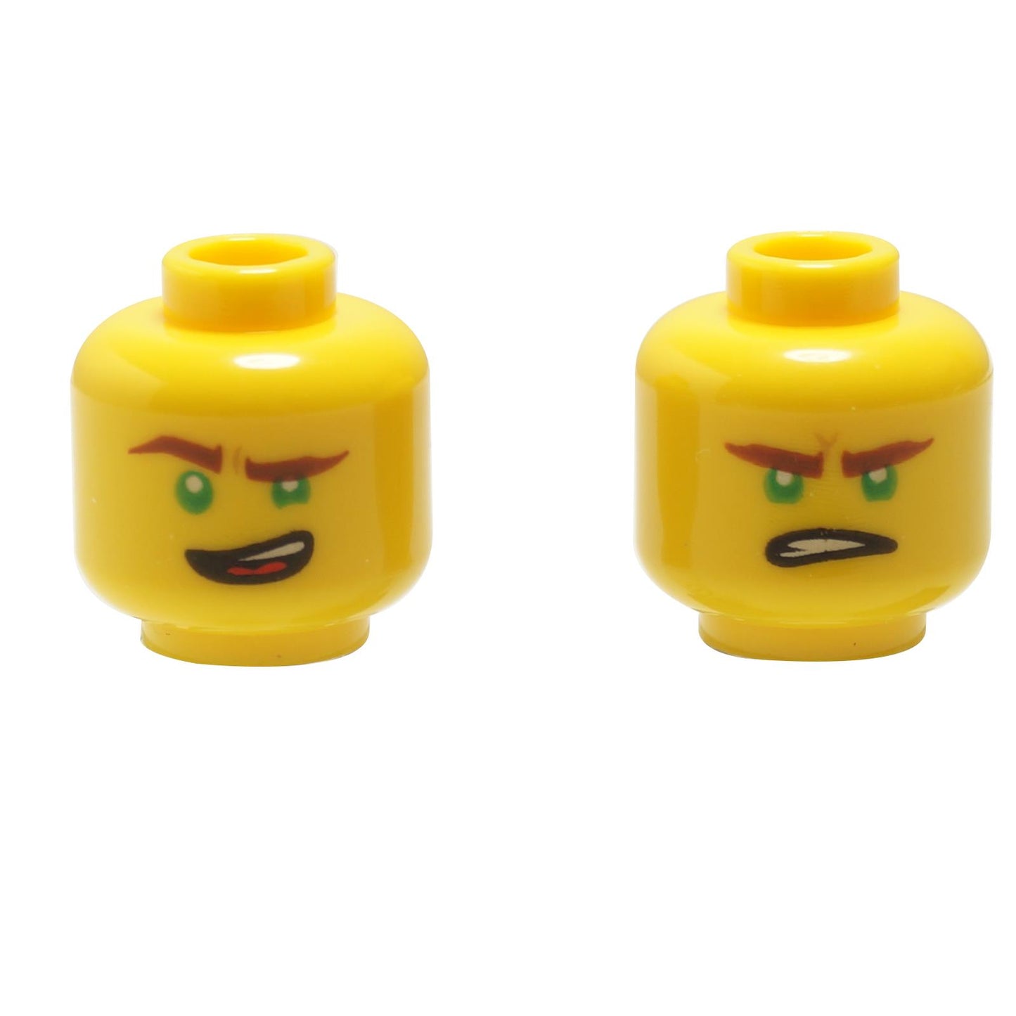 Minifigure, Head Dual Sided - 3626pb1890 - Lloyd