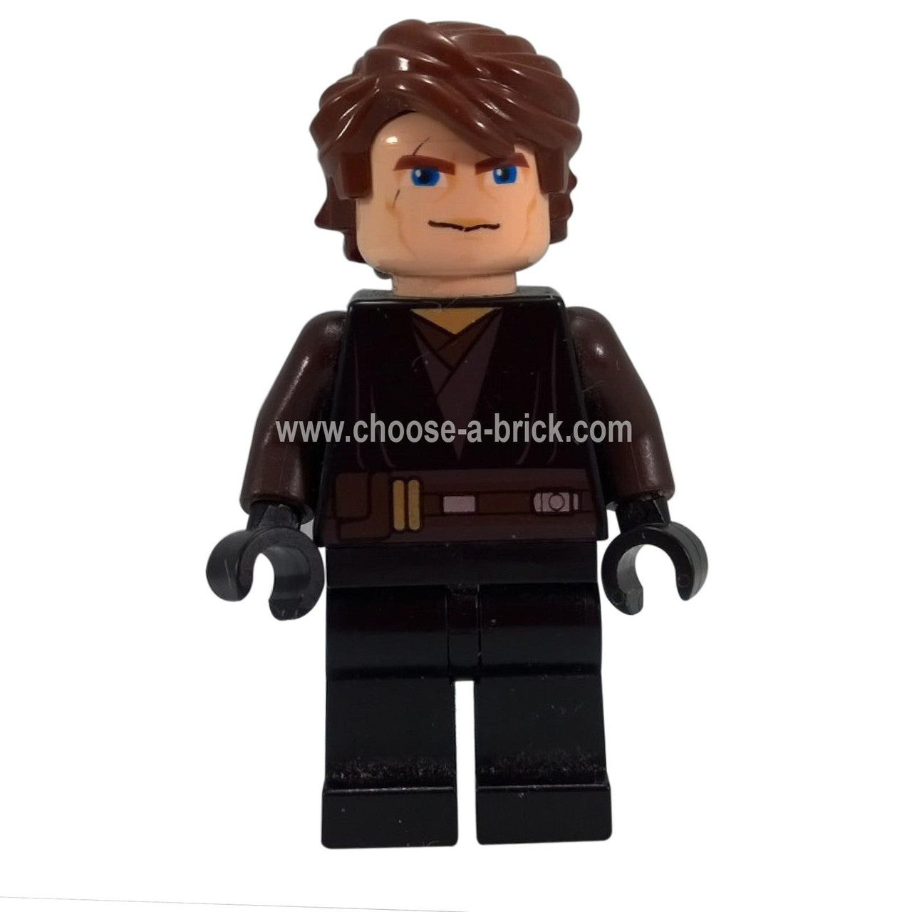 LEGO Minifigurka Anakin Skywalker (Clone Wars / 7957) - Přední pohled.