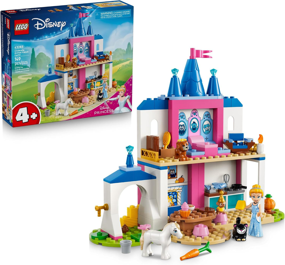 Cinderella Animal Friends Castle 43283