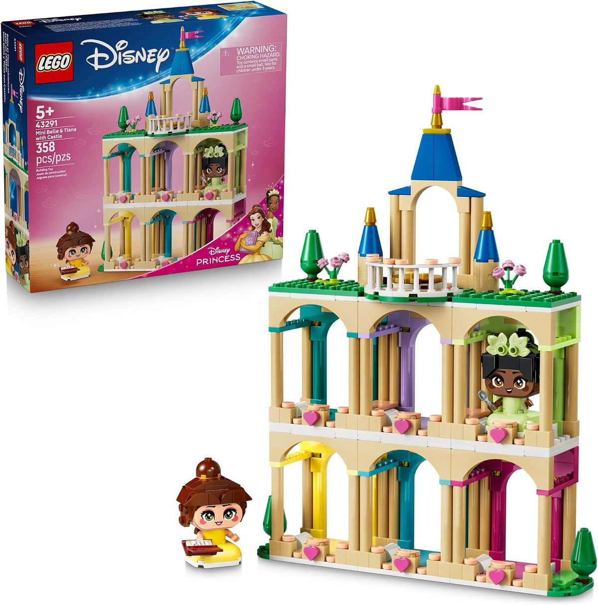 Mini Belle & Tiana with Castle 43291