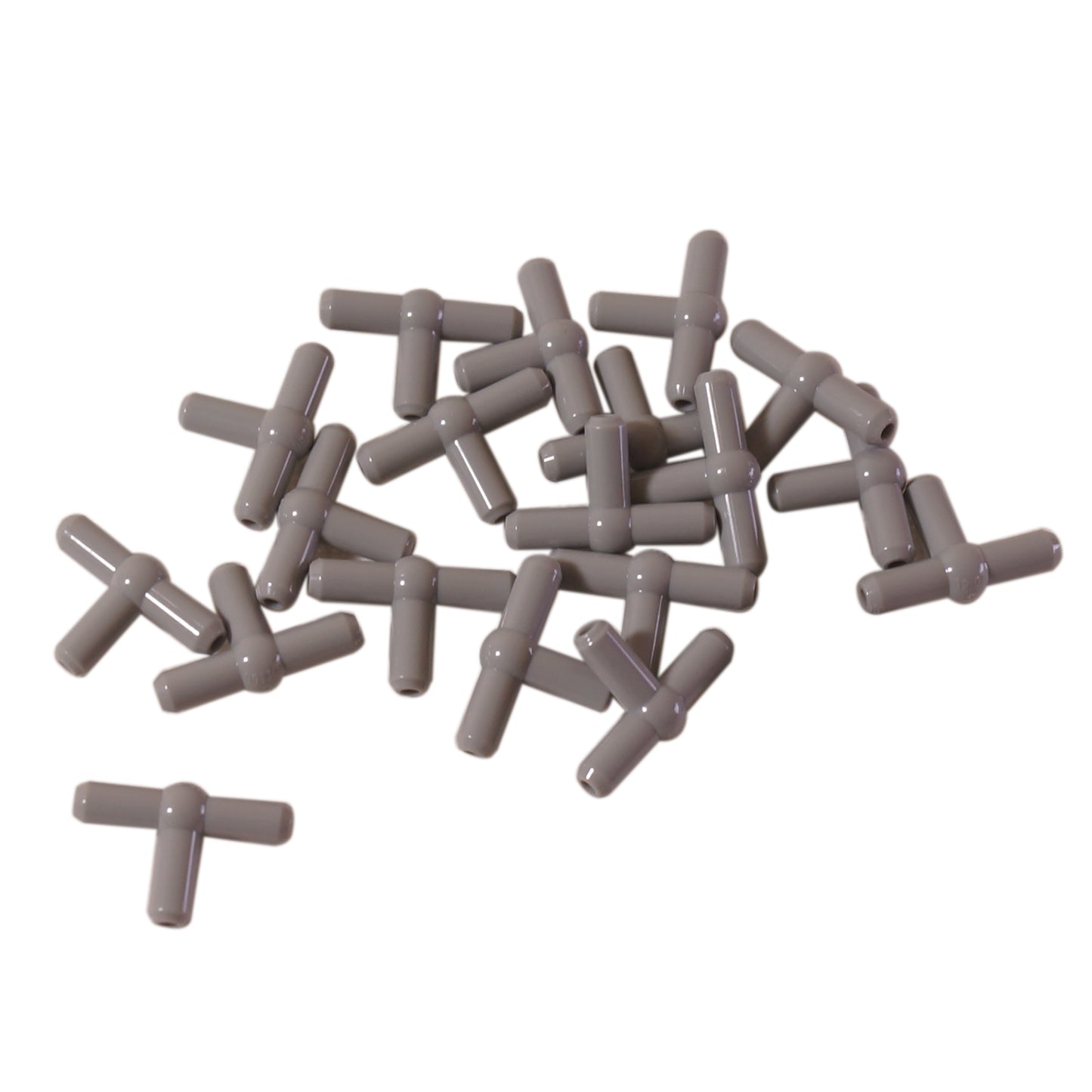 LEGO® 4697b Pneumatic T Piece T Bar with center ball connection in light bluish gray for Technic pneumatic systems