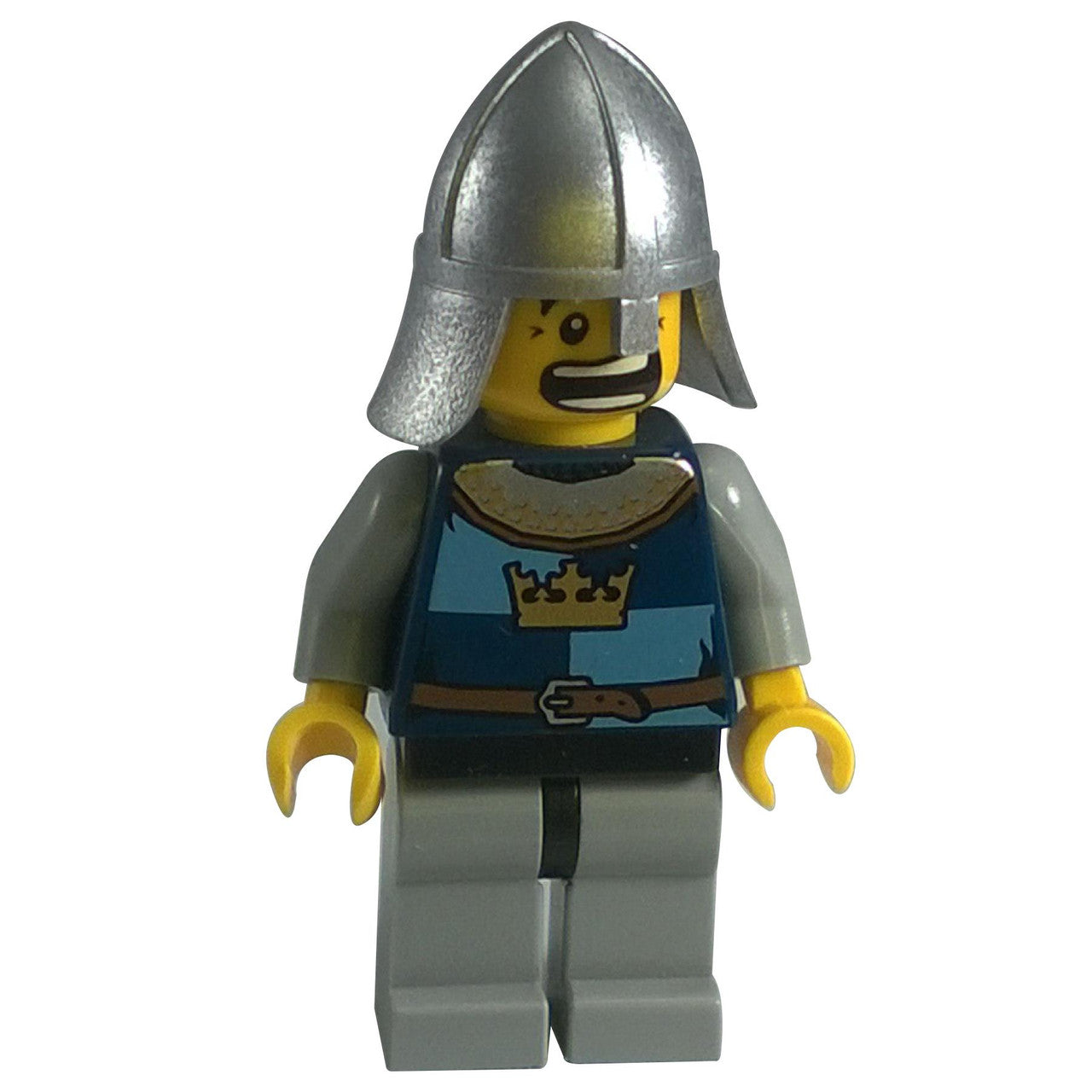 Époque Fantastique - Quartiers du Chevalier Couronné, Casque avec Protecteur de Cou, Tête à Double Face