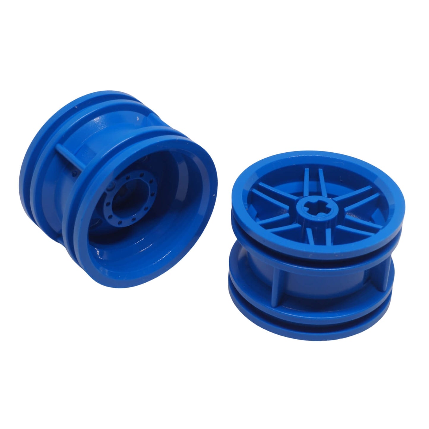 LEGO® wheel 56145 red 30.4mm x 20mm rim with reinforced structure and central axle opening blue