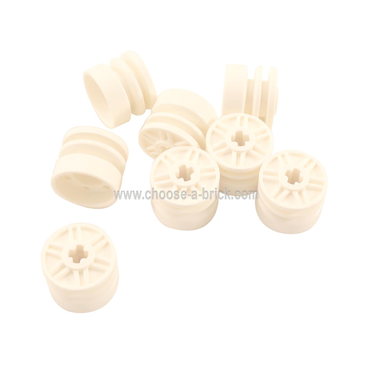 Rueda 18mm x 14mm 55982 con orificio para eje