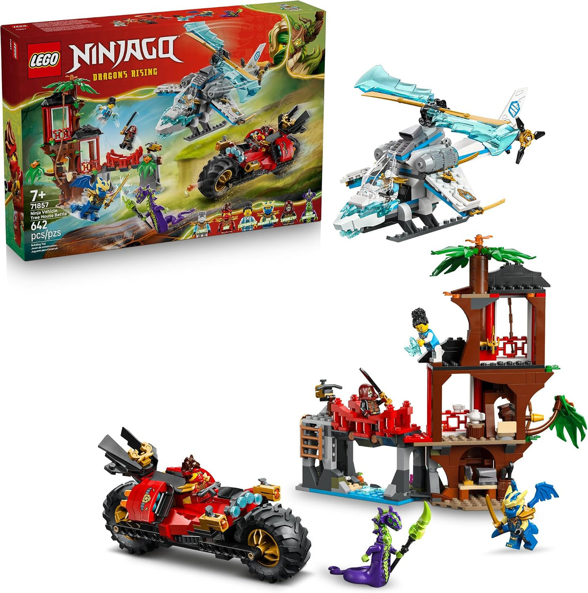Ninja Vehicle Tree House Battle 71857