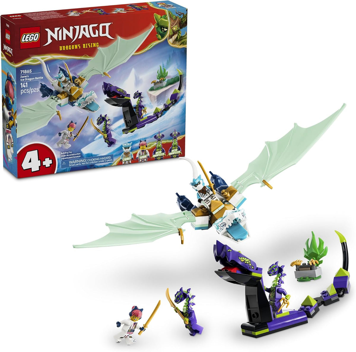 LEGO® NINJAGO® Batalla del Dragón de Hielo de Zane 71865