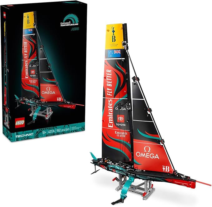 LEGO® Technic 新西兰酋长队AC75 游艇42174 套装– www.choose-a-brick.com