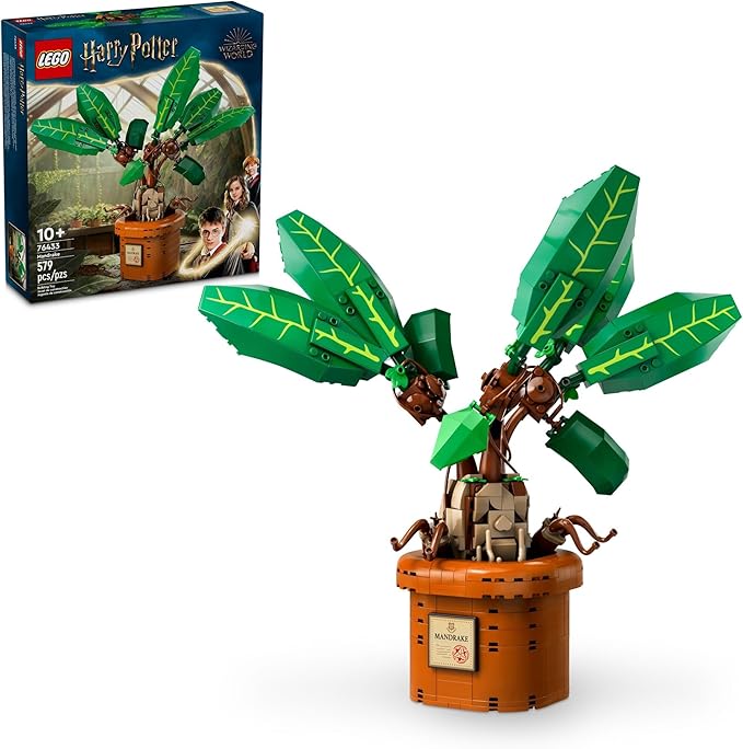 screaming plants in harry potter LEGO® Harry Potter Mandrake (76433)