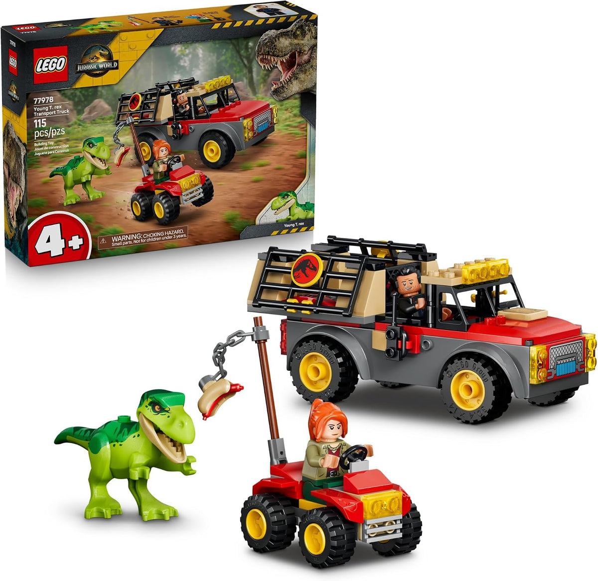 Young T. rex Transport Truck 77978