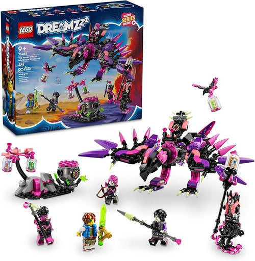 LEGO® DREAMZzz™ Die Albtraumkreaturen der Niemalshexe (71483)