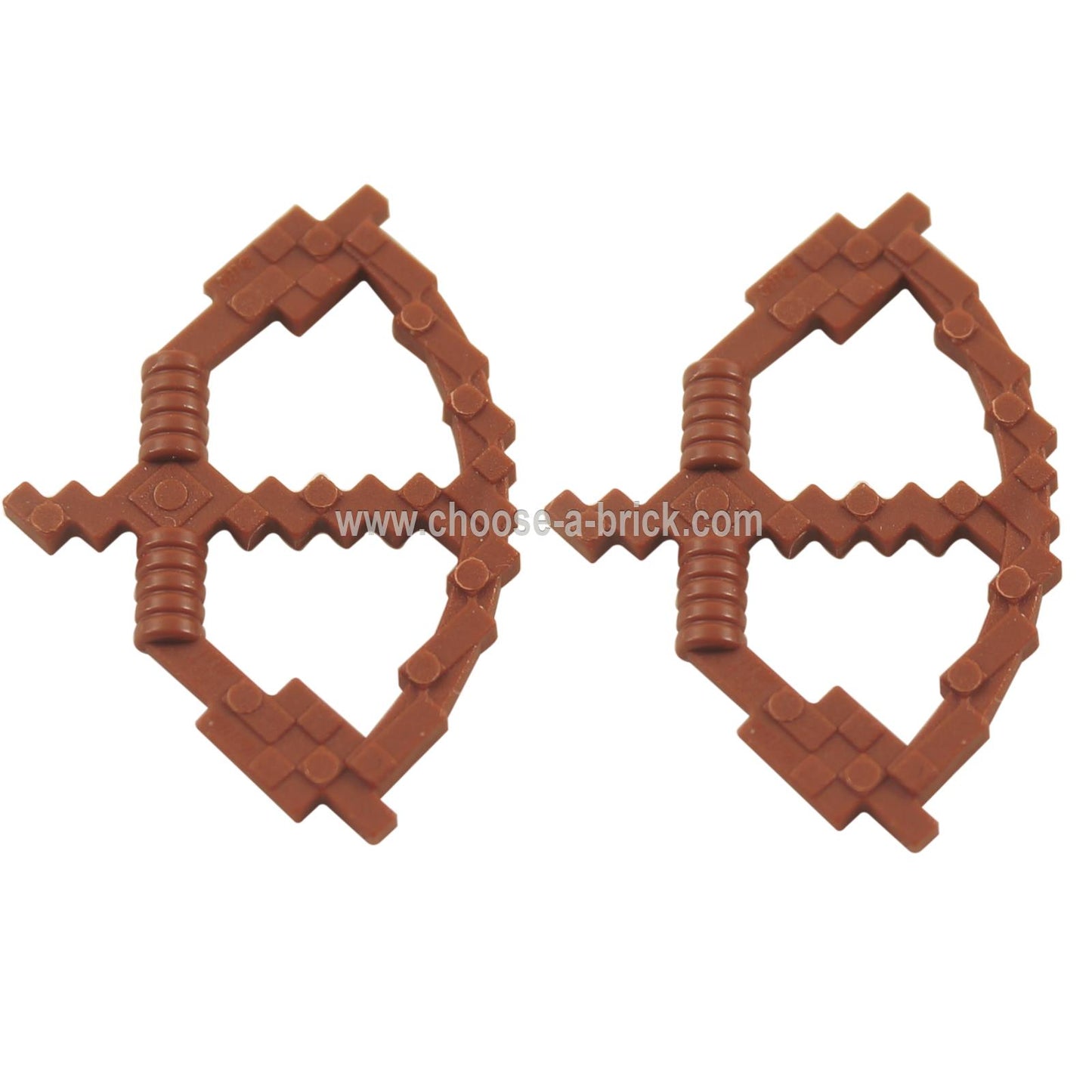Minifigur, Vapenbåge, Pixlad med Pil Utdragen (Minecraft)