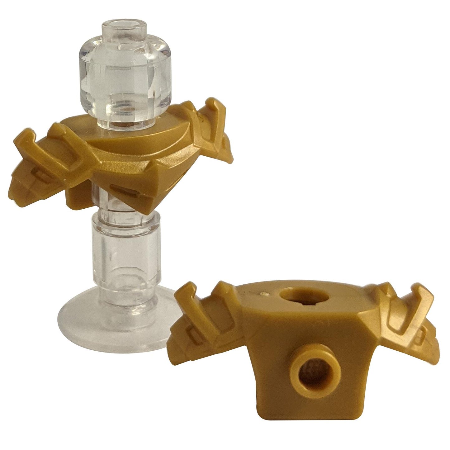 Minifigure Spiked Shoulder Armor