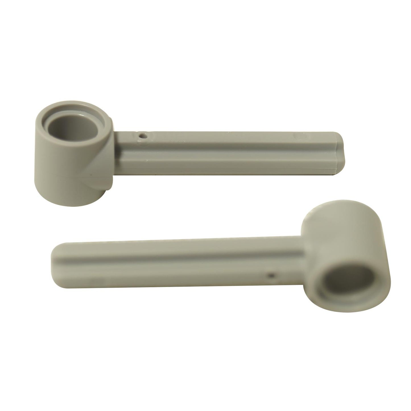 Gris Azulado Claro LEGO® Eje Technic y conector de pasador con eje de 3L (5713) — elemento Technic versátil ideal para construir ensamblajes mecánicos complejos, enlaces y sistemas de dirección.
