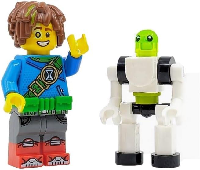 LEGO Mateo minifigure and Z-Blob build, front view