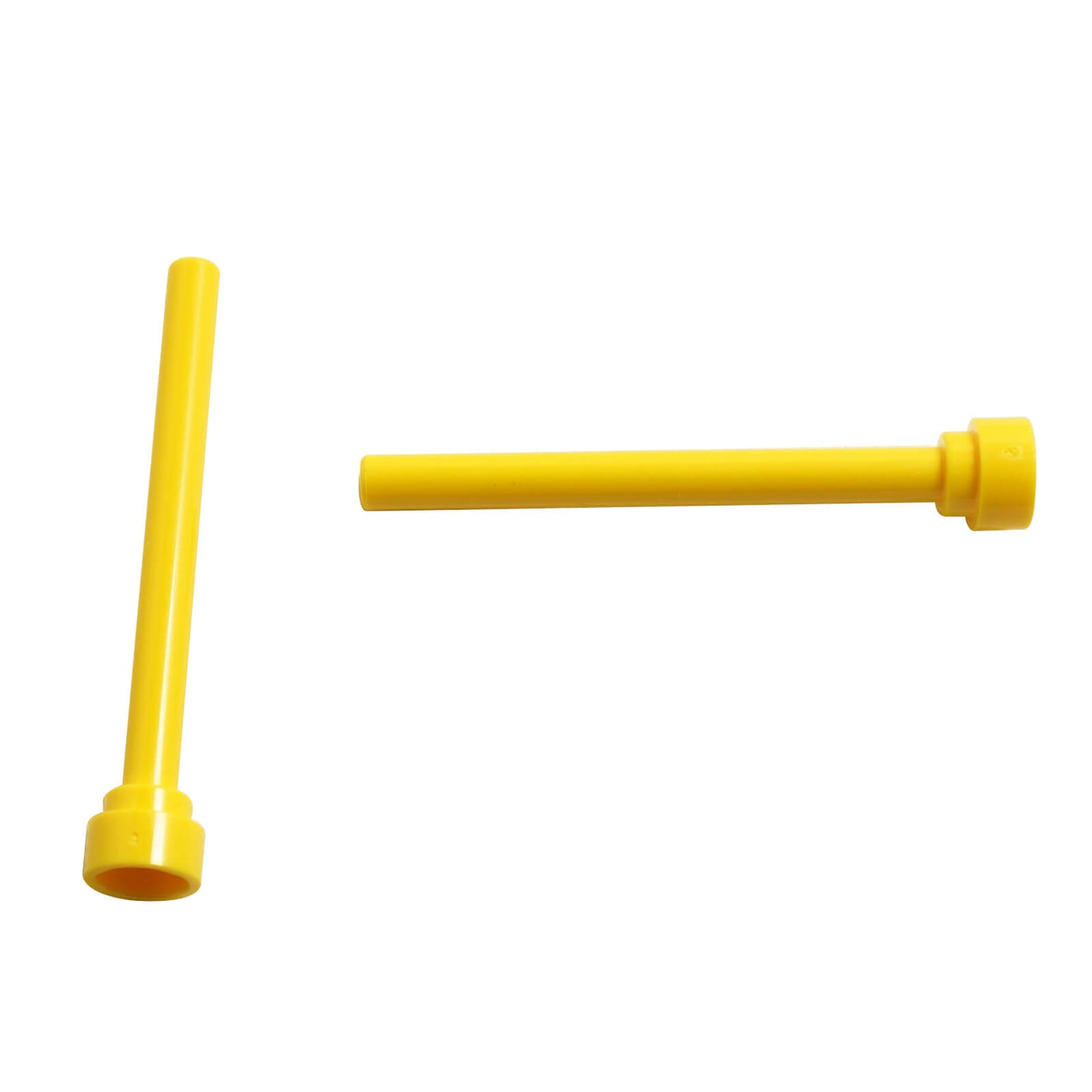 Yellow antenna 4H 3957b with flat top design for vehicle or space builds