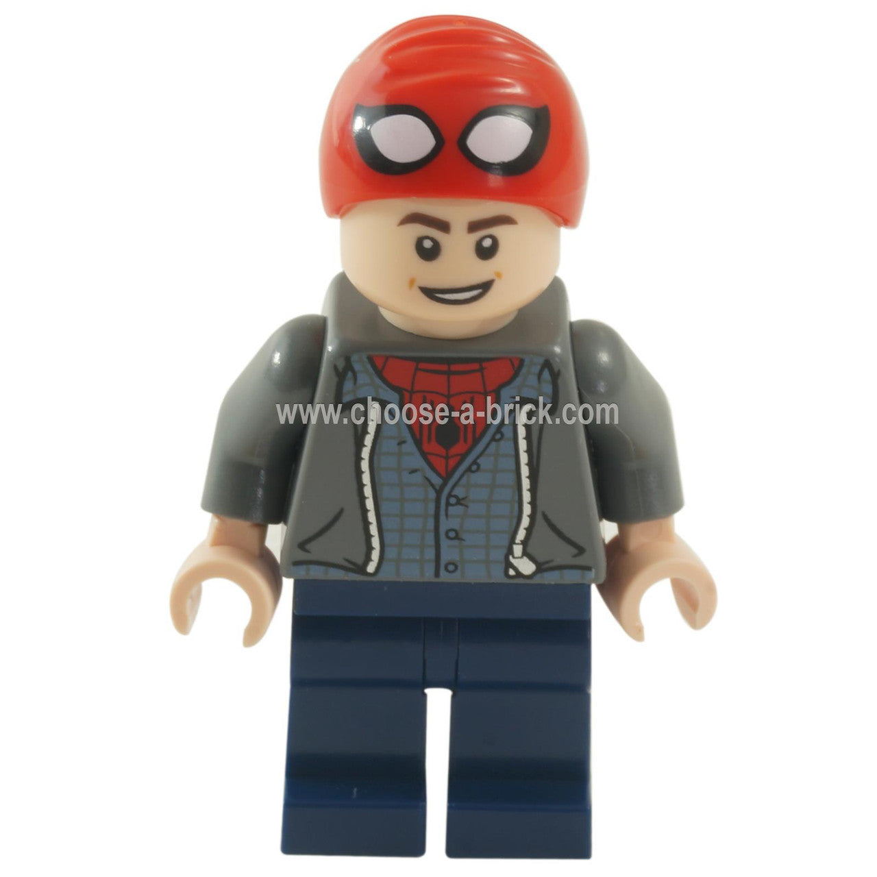 LEGO Minifigura - Peter Parker - Spider-Man Gorra