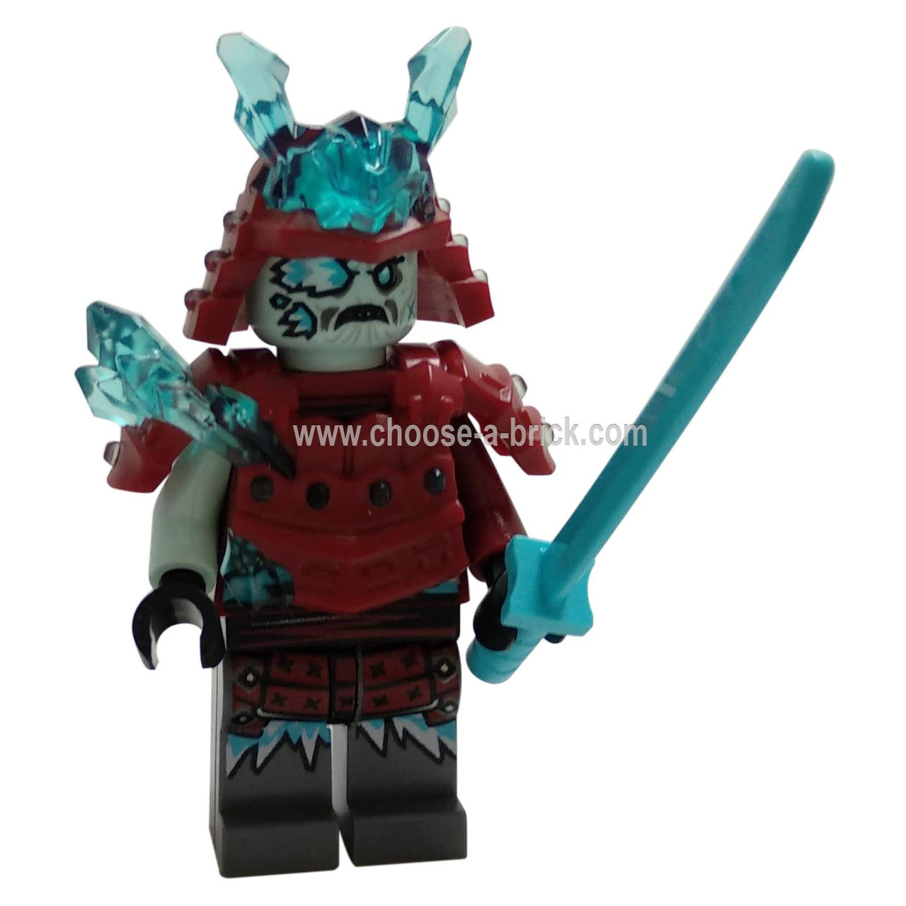 Guerrero de tormenta con arma - LEGO Minifigura Ninjago