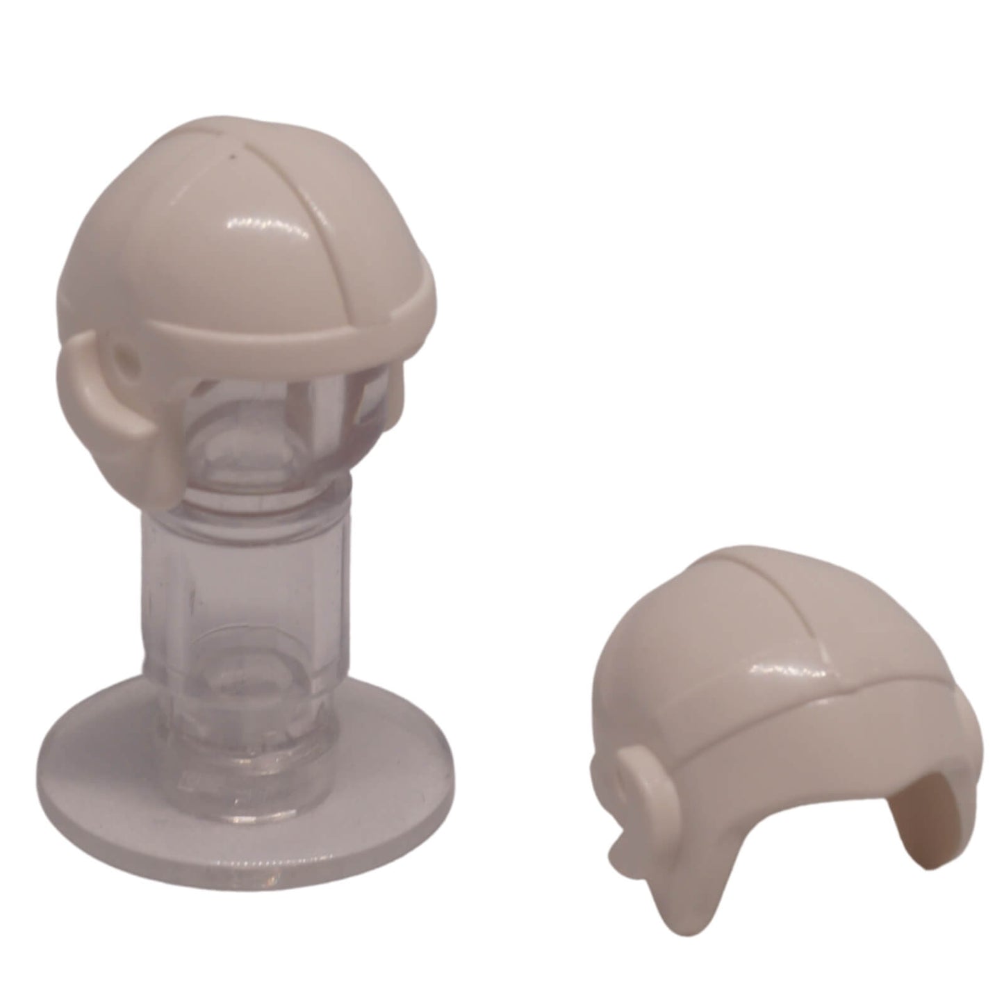 LEGO aviator cap headgear with pilot style design 30171 white