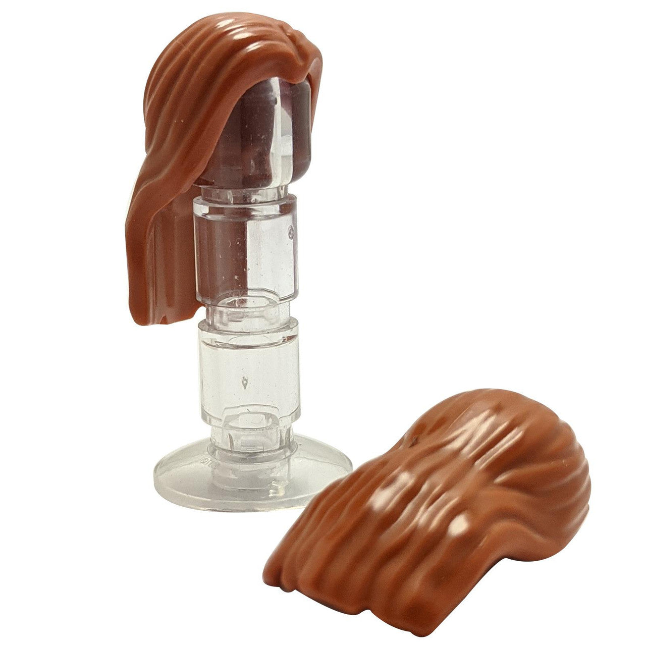 Minifigur, Haar lang, in der Mitte gescheitelt