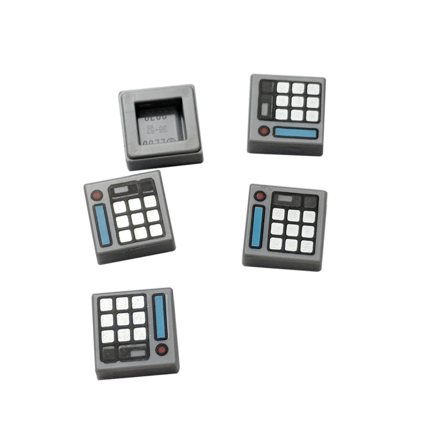 LEGO calculator keypad printed tile 3070pb174