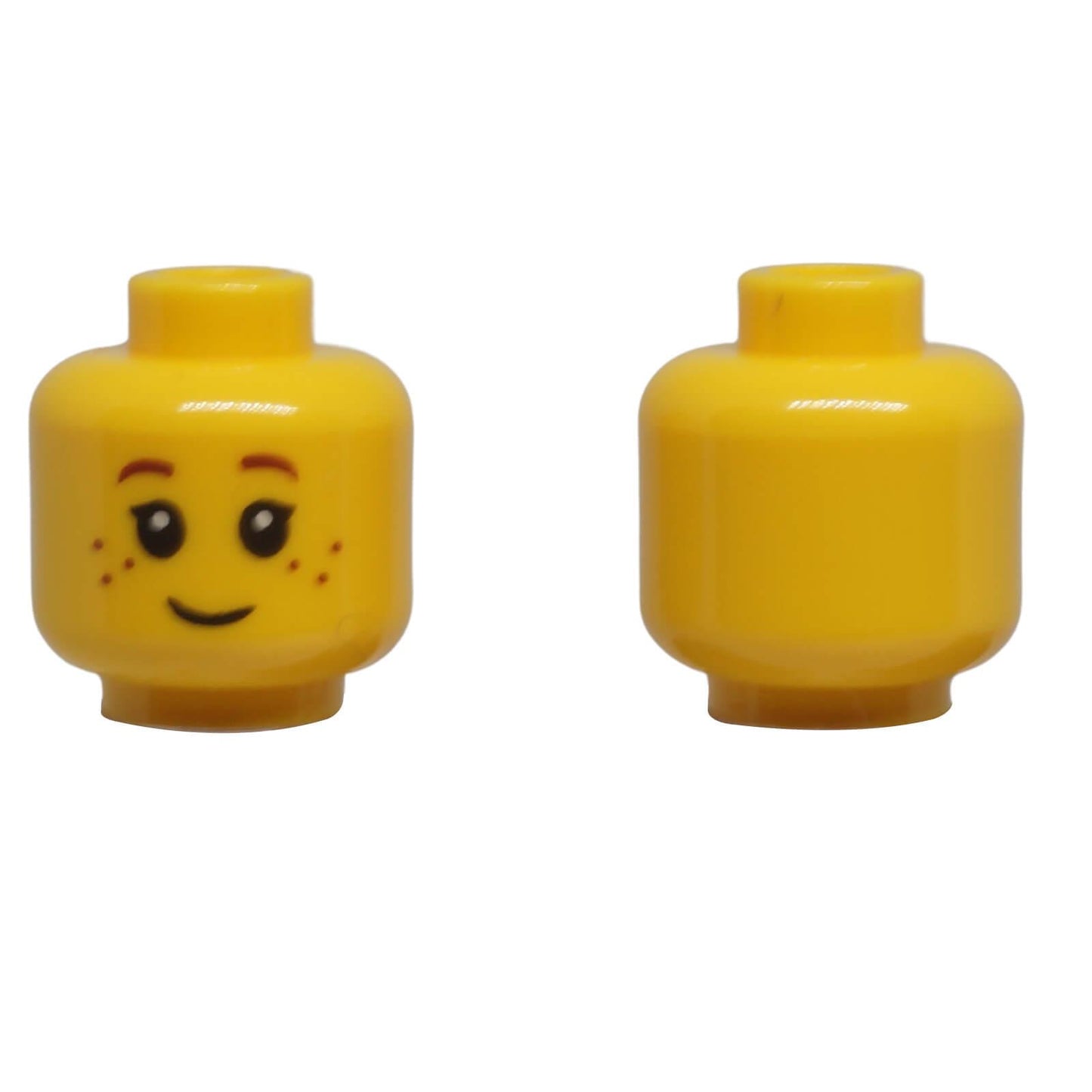 LEGO® Child Minifigure Head 3626pb3330 with Freckles and Grin