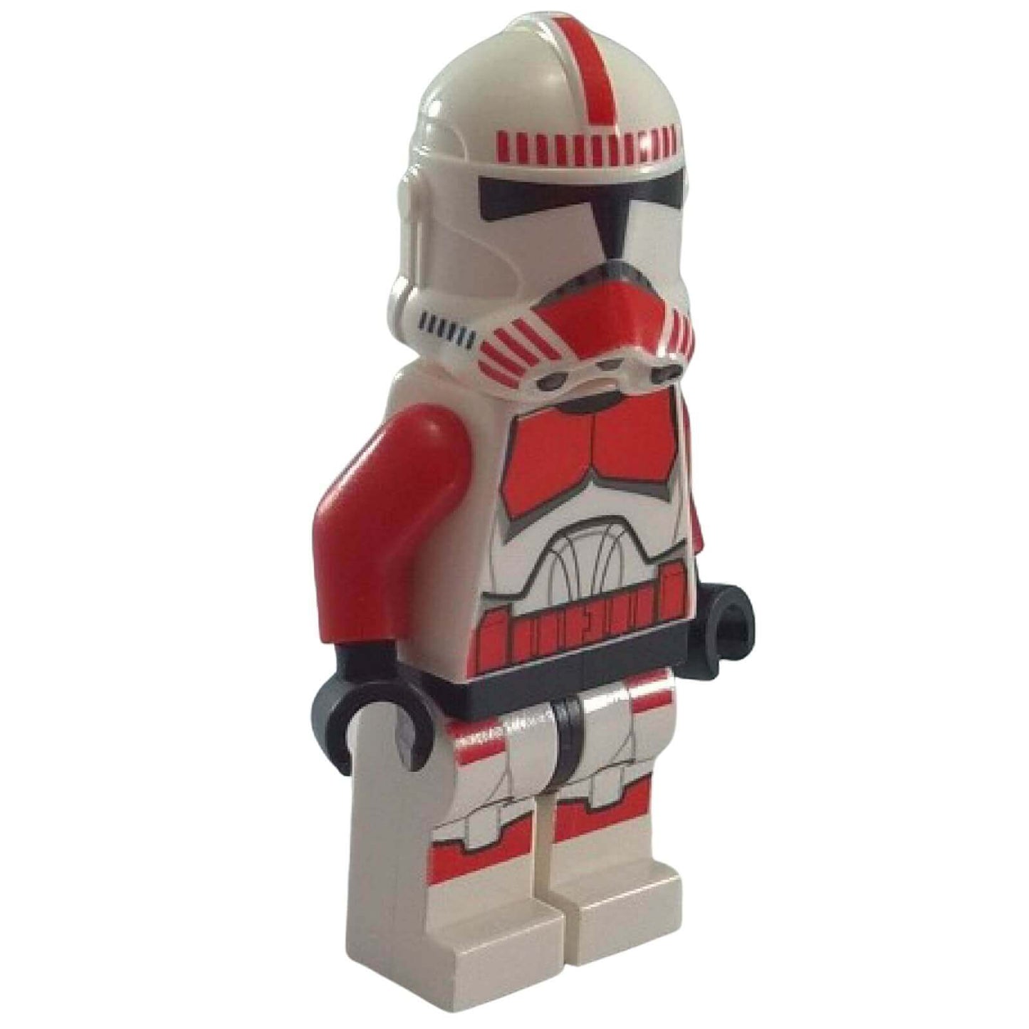 LEGO® Clone Shock Trooper minifigure sw0531 with red armour markings and printed helmet