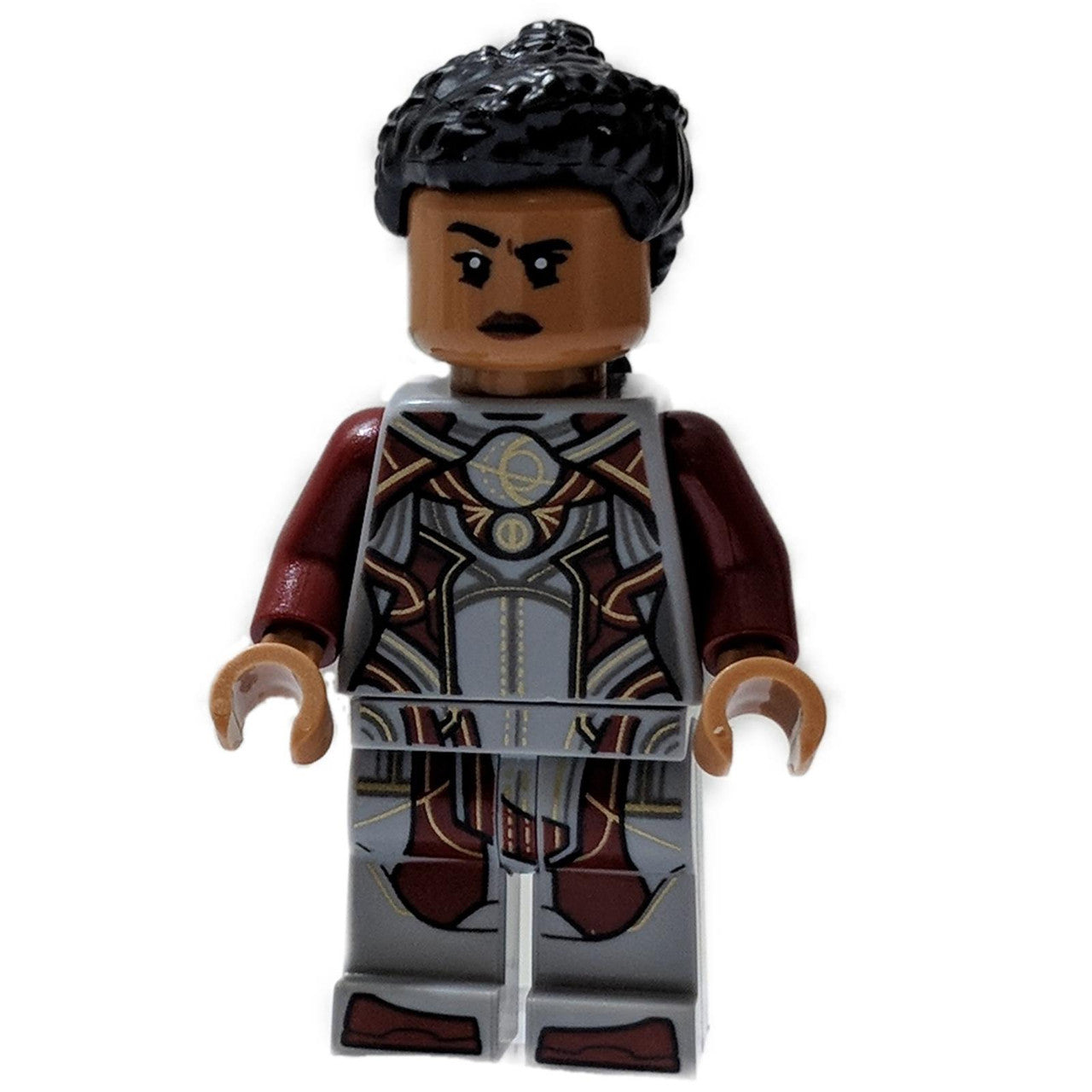 makkari minifigure sh767 grey red suit lego marvel eternals