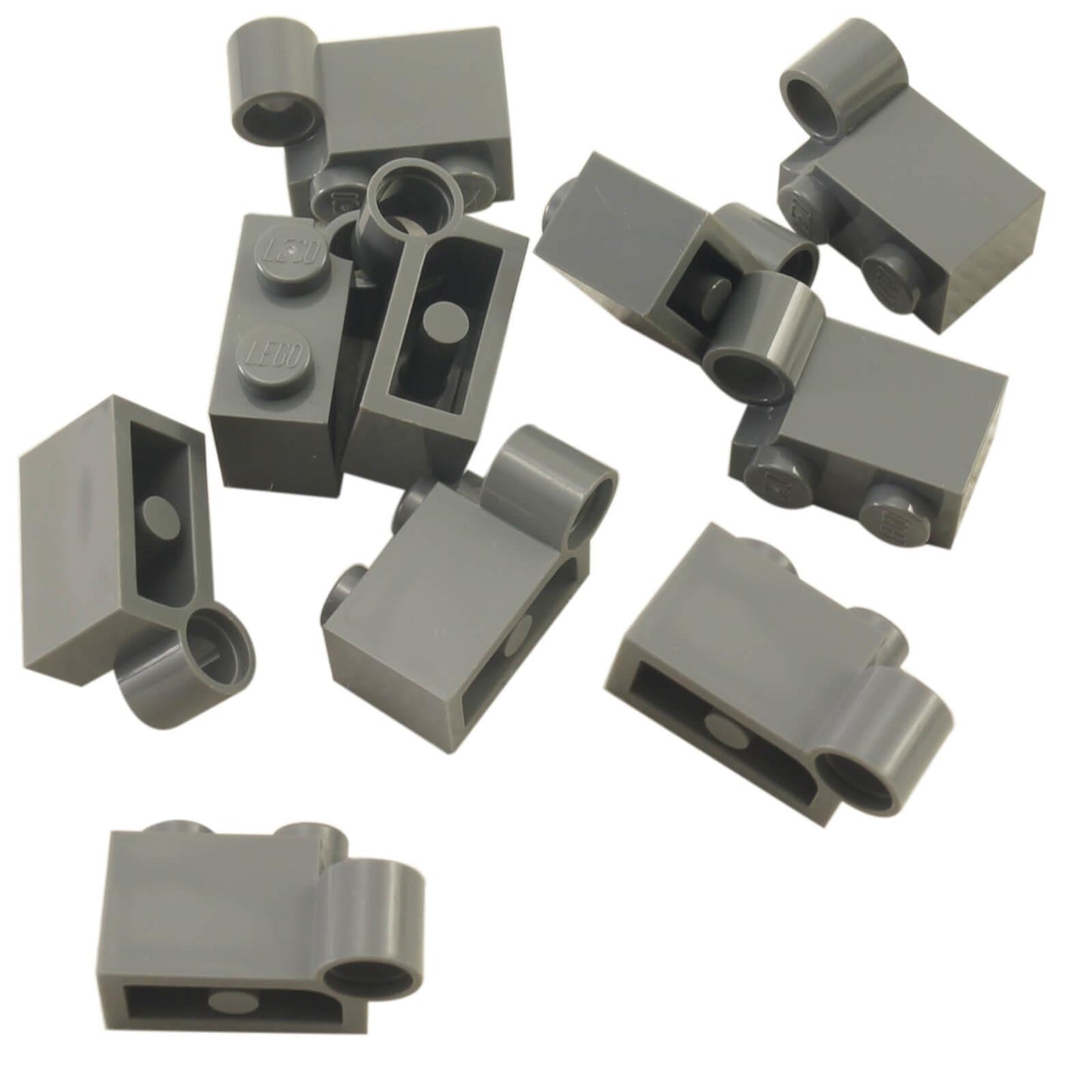 Dark bluish gray hinge brick 1 x 4 swivel base (3831) for rotating builds, movable sections, and hinge joints