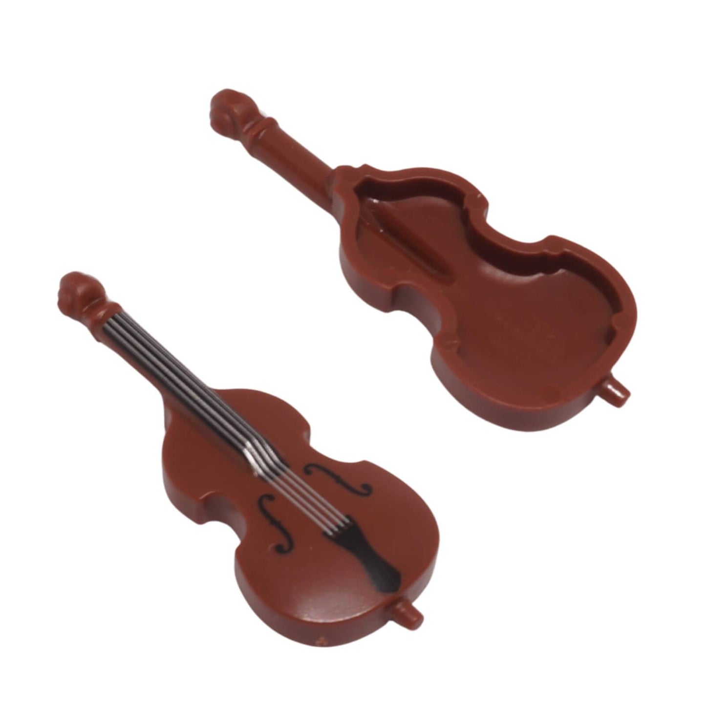 LEGO® double bass accessory with printed strings 80444pb01
