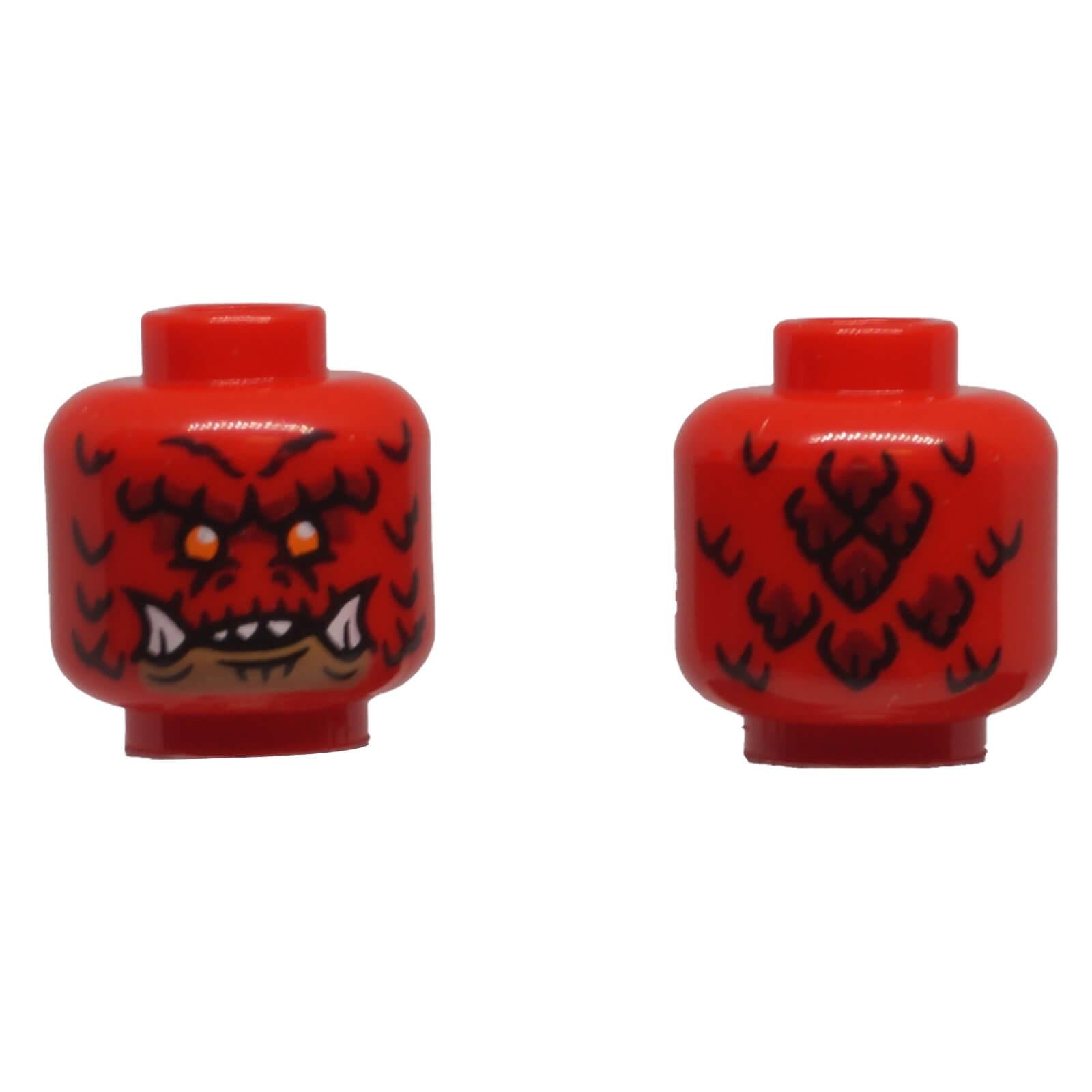 LEGO® Dragon Alien Minifigure Head 3626pb3783 – www.choose-a-brick.com