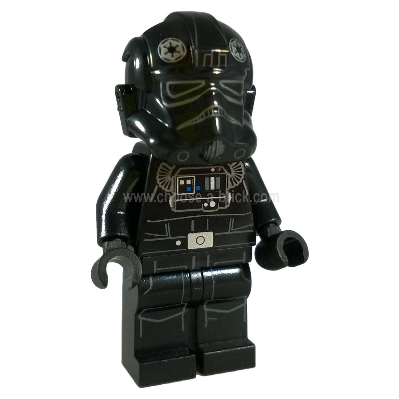 TIE Fighter Pilot - Light Nougat Head, Grimacing