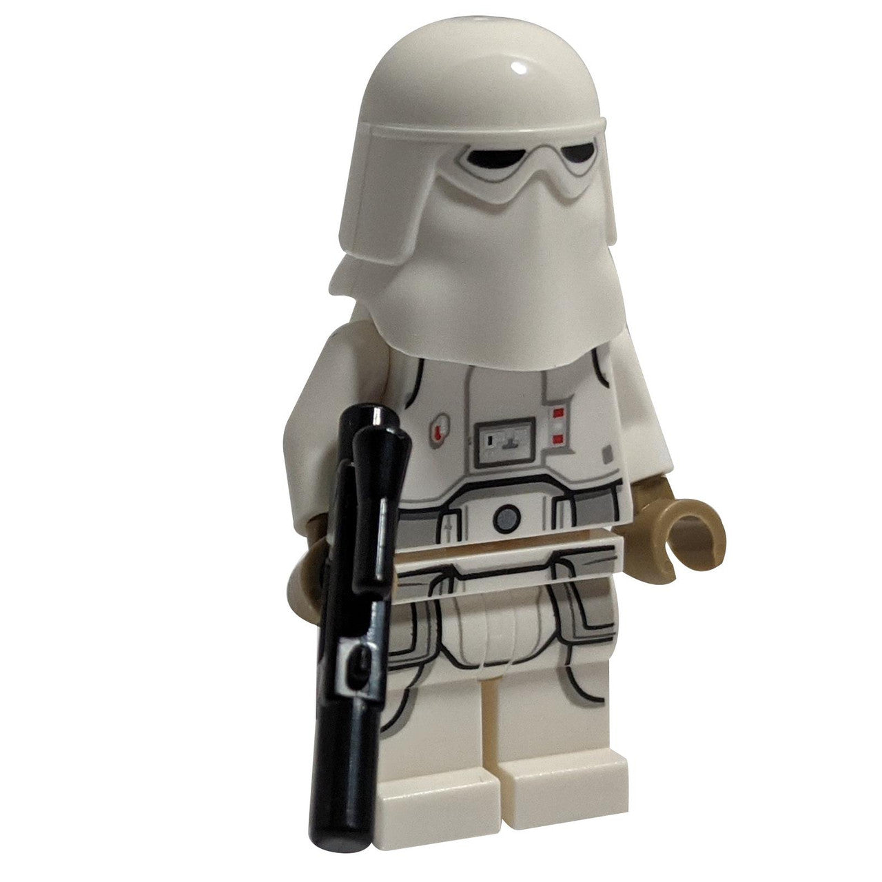 Snowtrooper, Printed Legs, Dark Tan Hands - Female, Reddish Brown Head