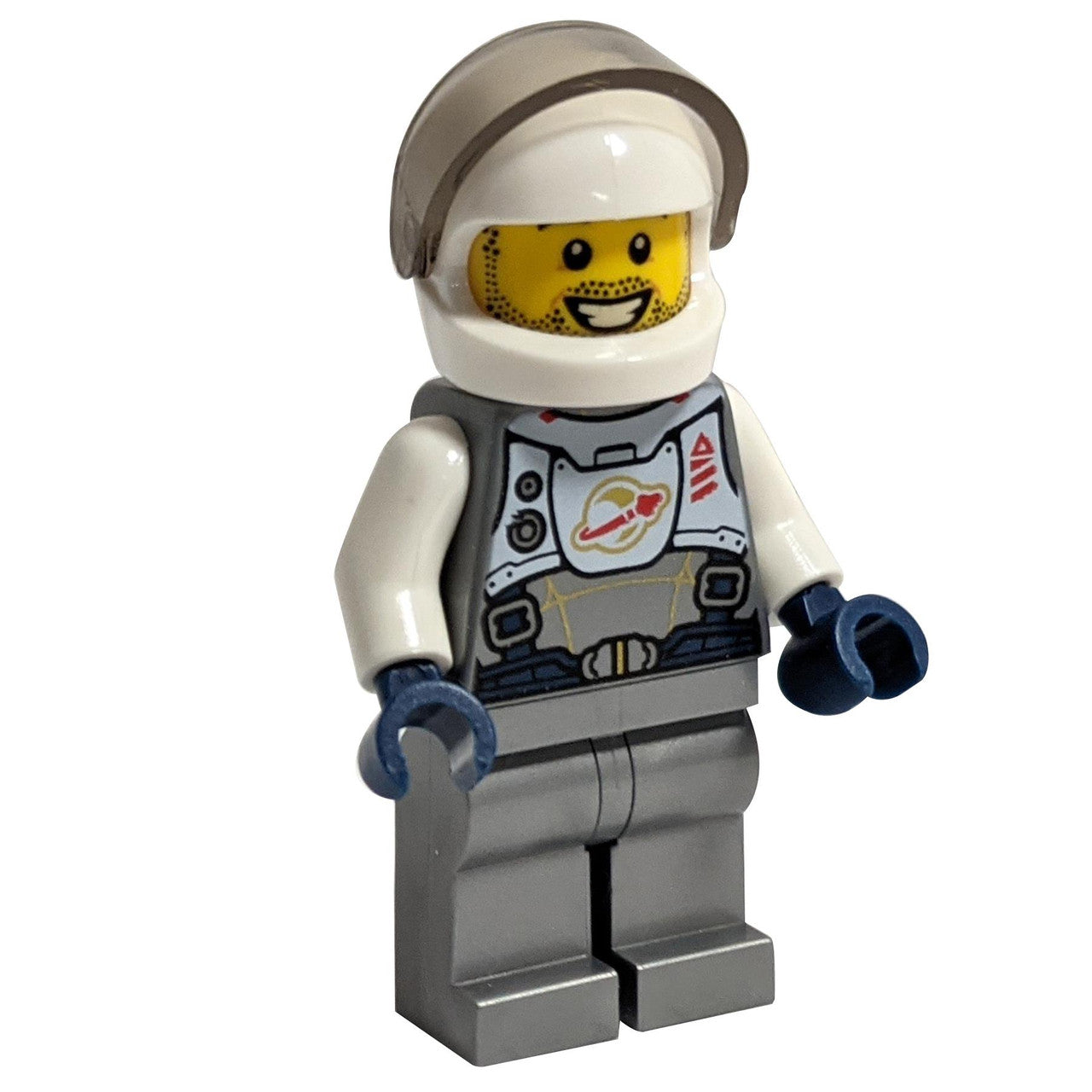 LEGO Minifigura Űrhajós - Űrruha Hámra - twn400new - Alternatív nézet 1