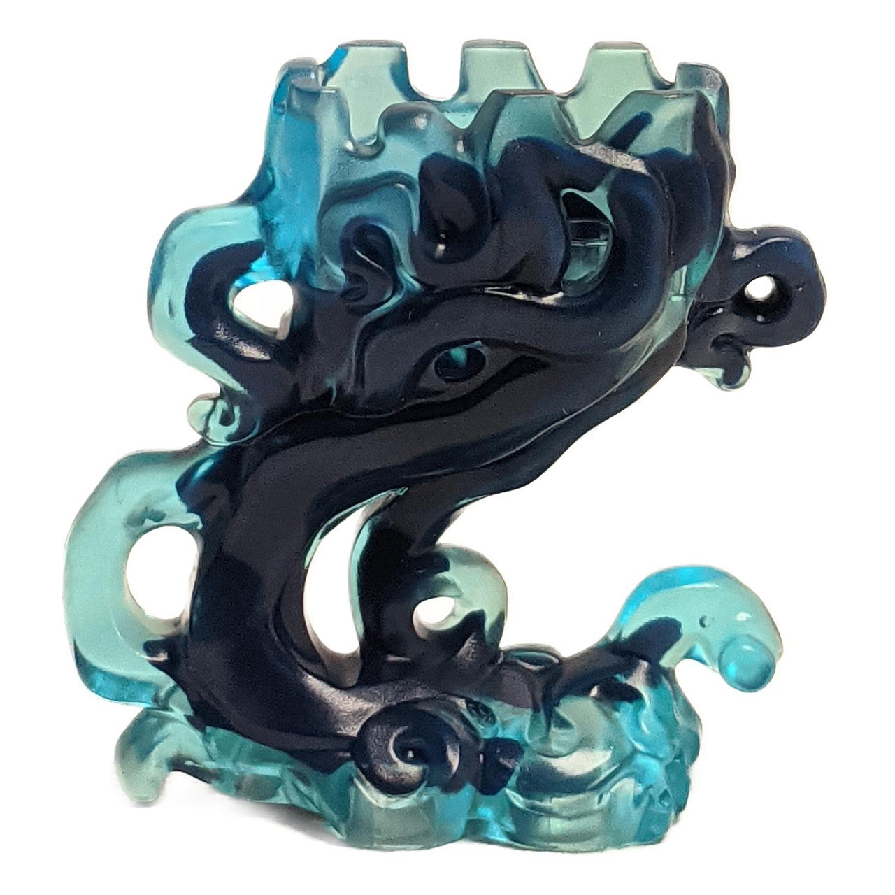 LEGO® Ghost Smoke Pedestal with marbled pattern part 65227pb03
