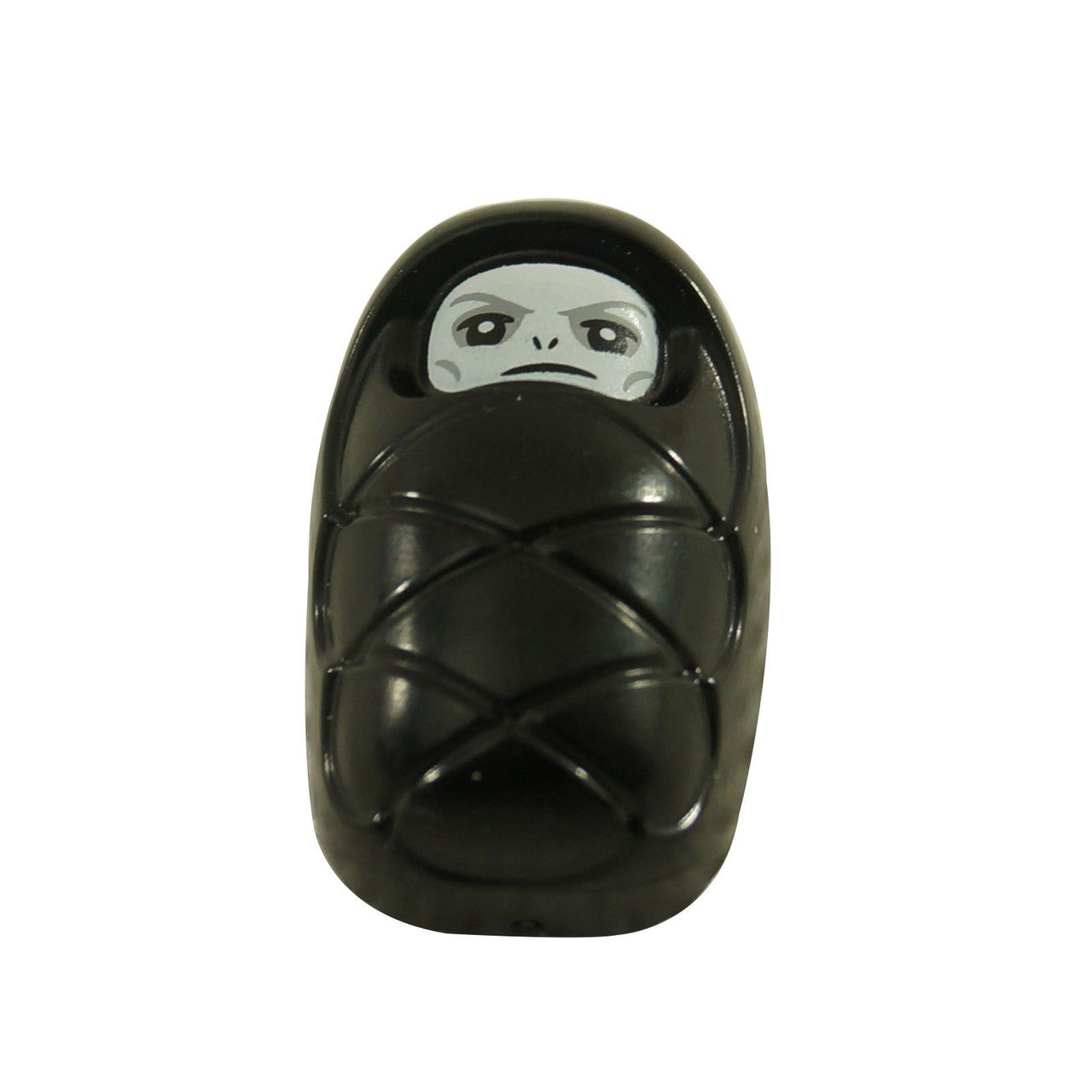 LEGO Voldemort baby hp194 in a black swaddle.