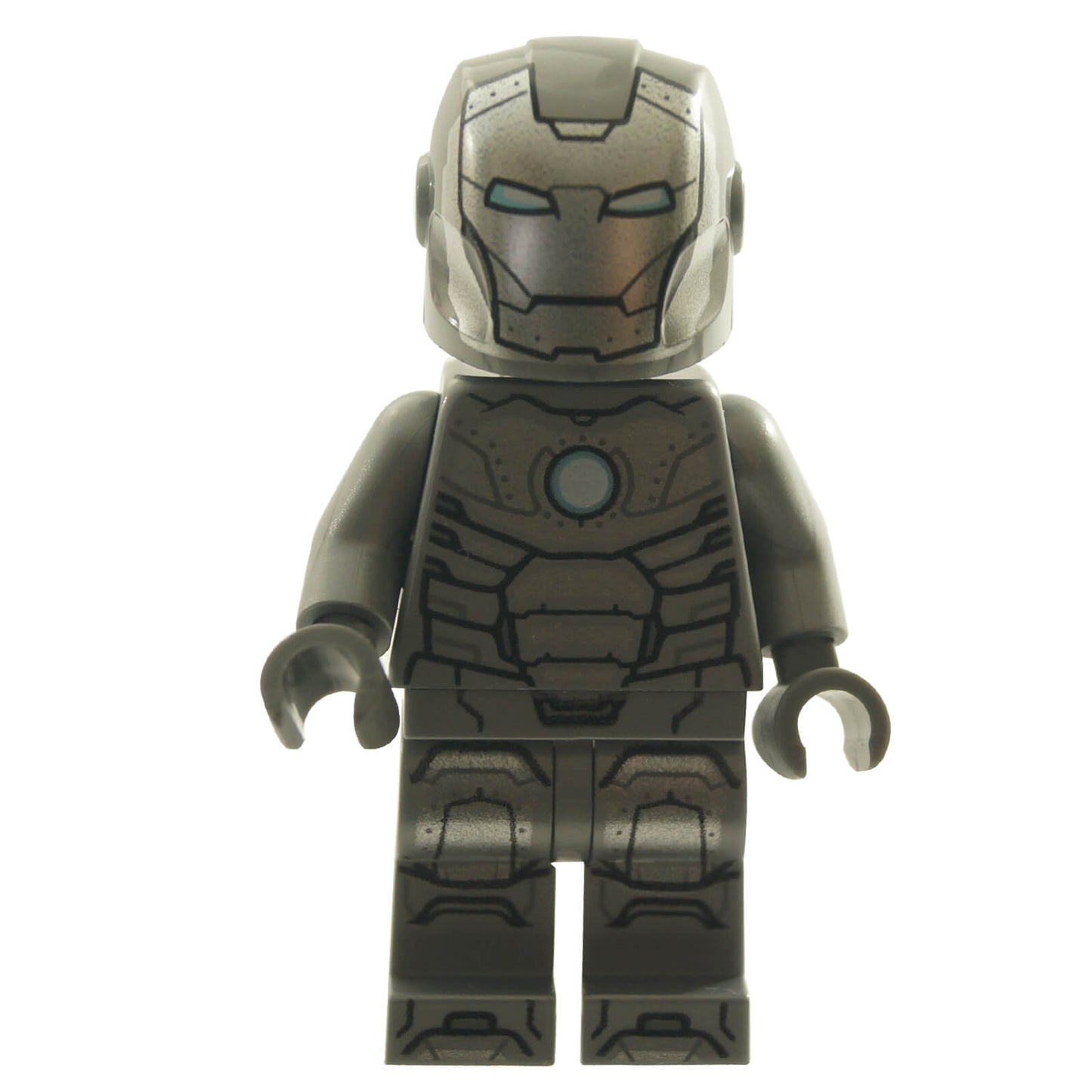 LEGO Iron Man Mark 2 Armor minifigure with trans-clear head sh0667