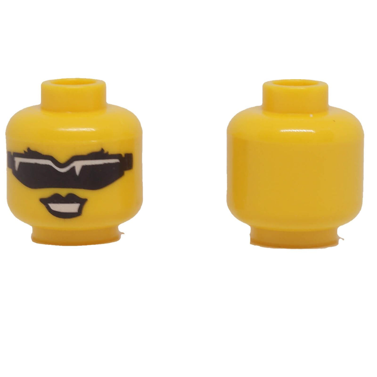 LEGO® 3626pb0365 Female Minifigure Head with Sunglasses and Smile - Yellow