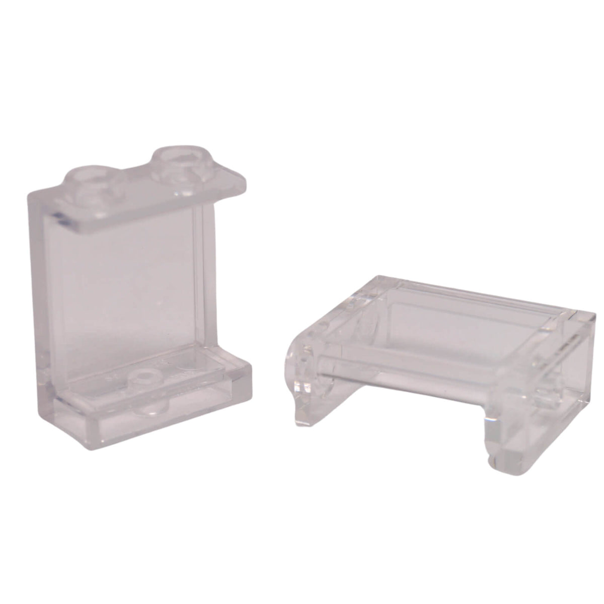 LEGO® 87552 Panel 1 x 2 x 2 with side supports and hollow studs shown from multiple angles