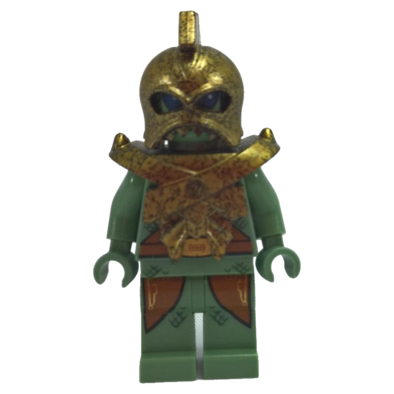 LEGO Atlantis Portal Emperor minifigure atl013 gold armor helmet