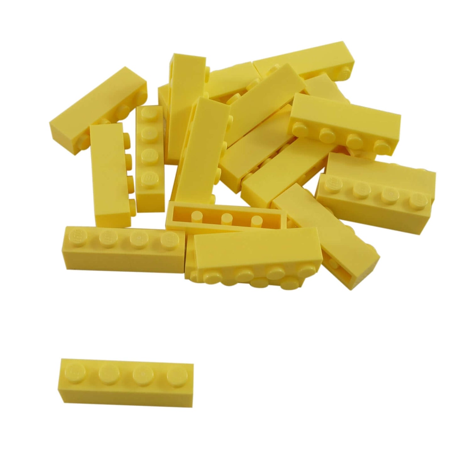 LEGO Brick 1x4 3010 standard building element bright light yellow