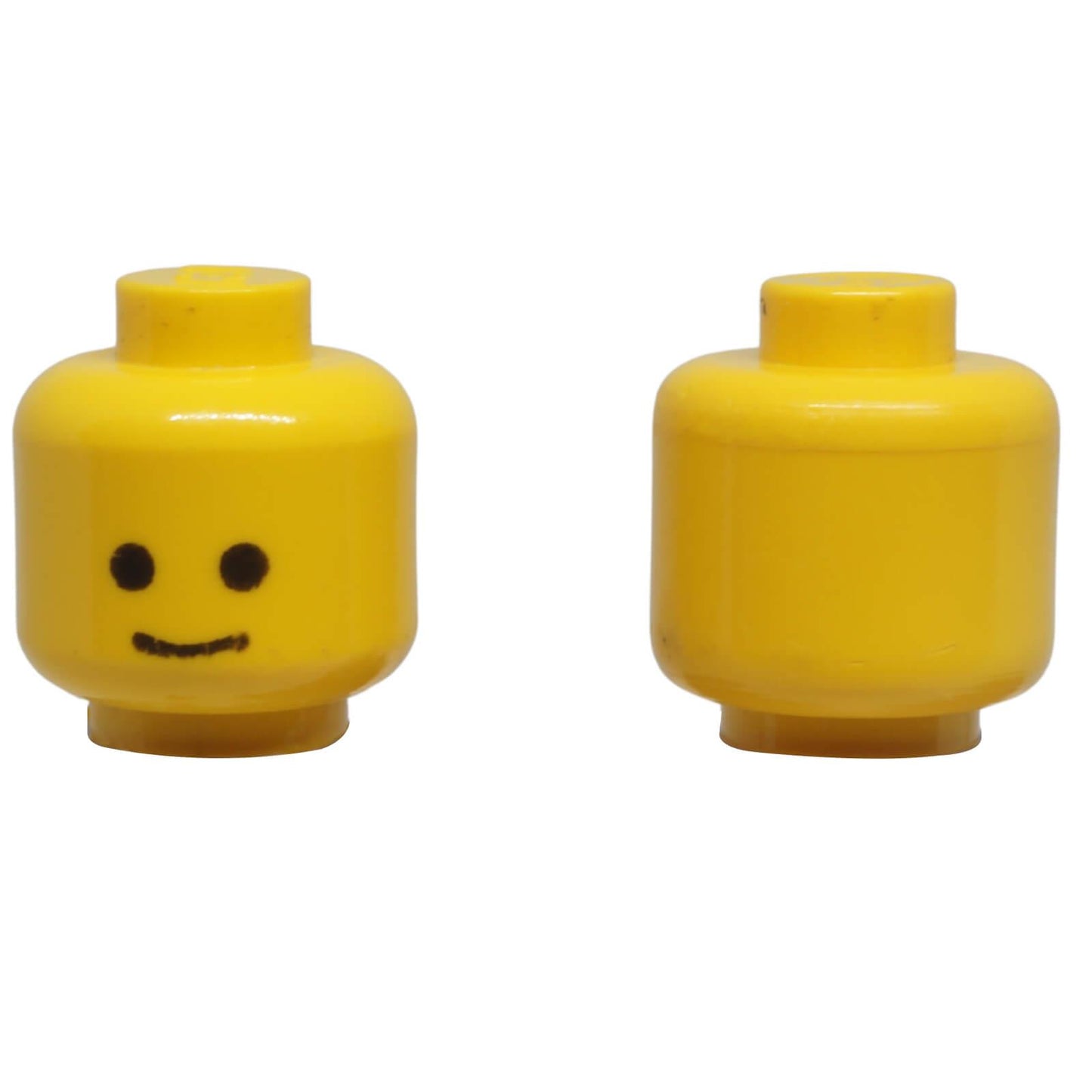 LEGO® Minifigure Head 3626ap01 Classic Standard Grin Pattern Solid Stud