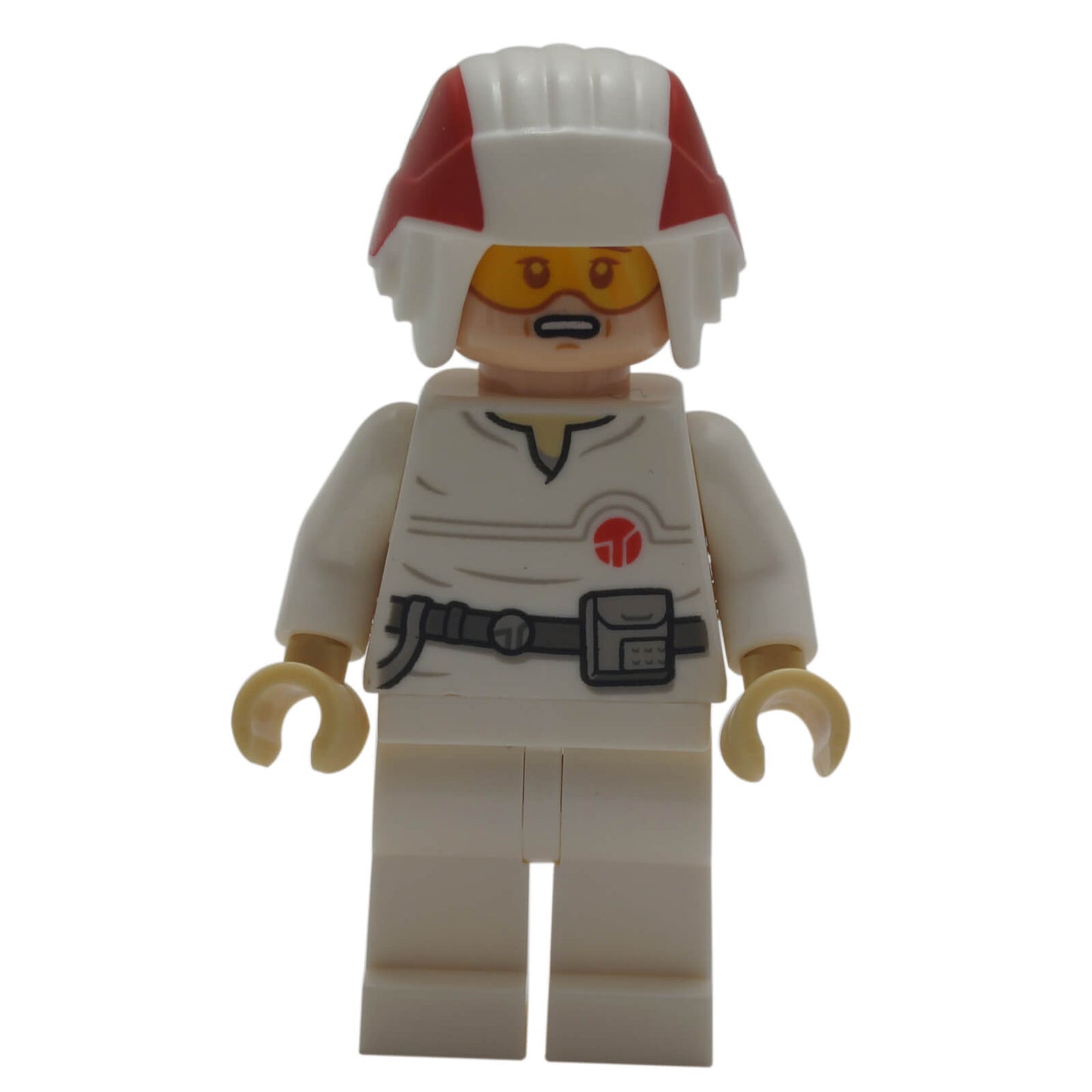 LEGO® Cloud Car Pilot minifigure sw0969 with white uniform and red helmet