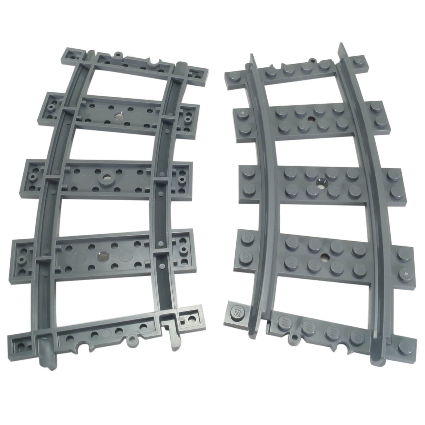 LEGO curved train track 53400 RC railway segment piece