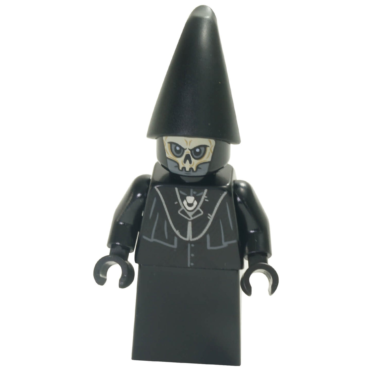 LEGO Death Eater minifigure hp198 with skull mask and wizard hat