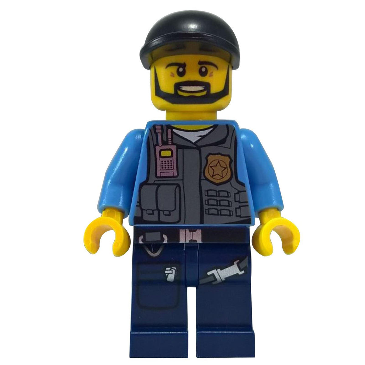 LEGO City Undercover Elite Police Officer 1 cty360 with a brown beard